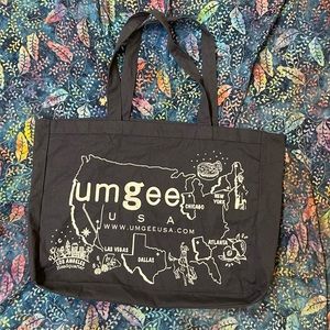 Large Umgee canvas shopping bag